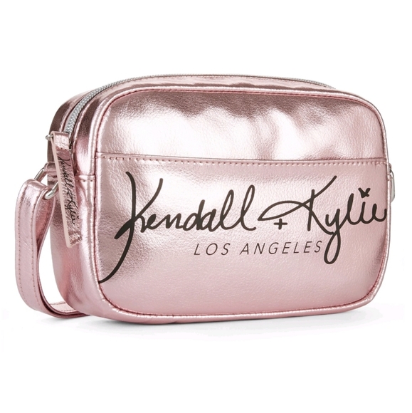 Kendall + Kylie Pink Metalic Essentials Crossbody - Picture 4 of 5
